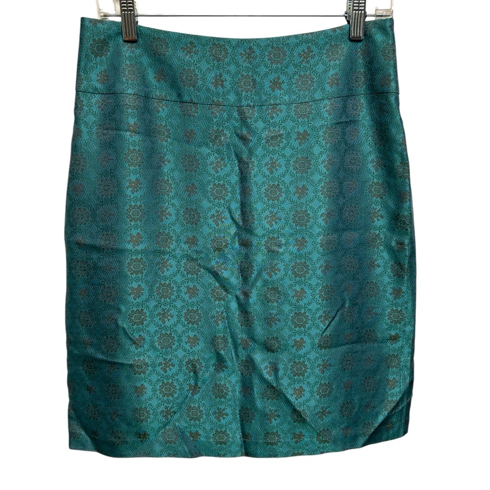 Margaret O’Leary Metallic Jacquard Skirt